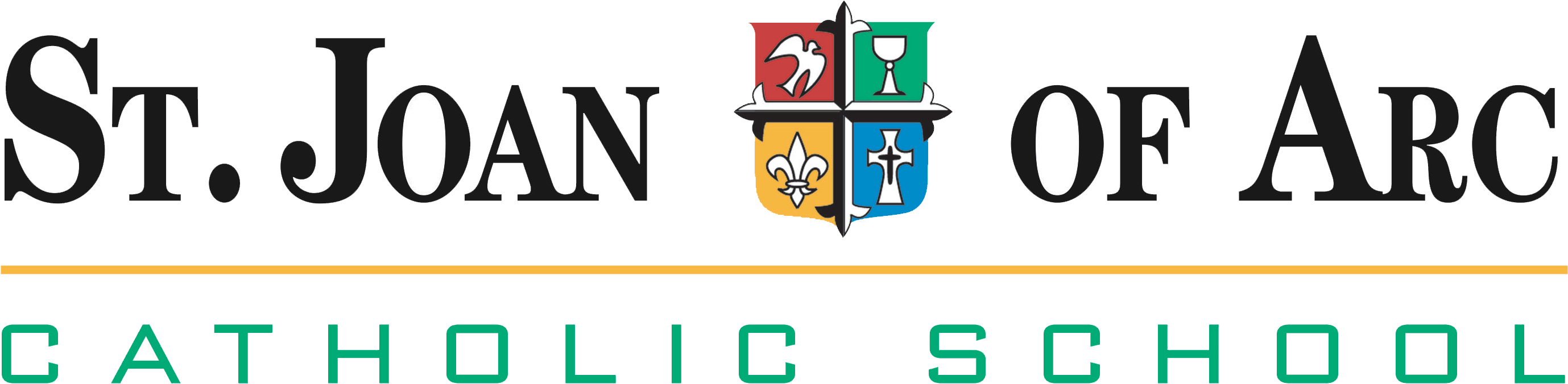 Logo for St. Joan of Arc Catholic School